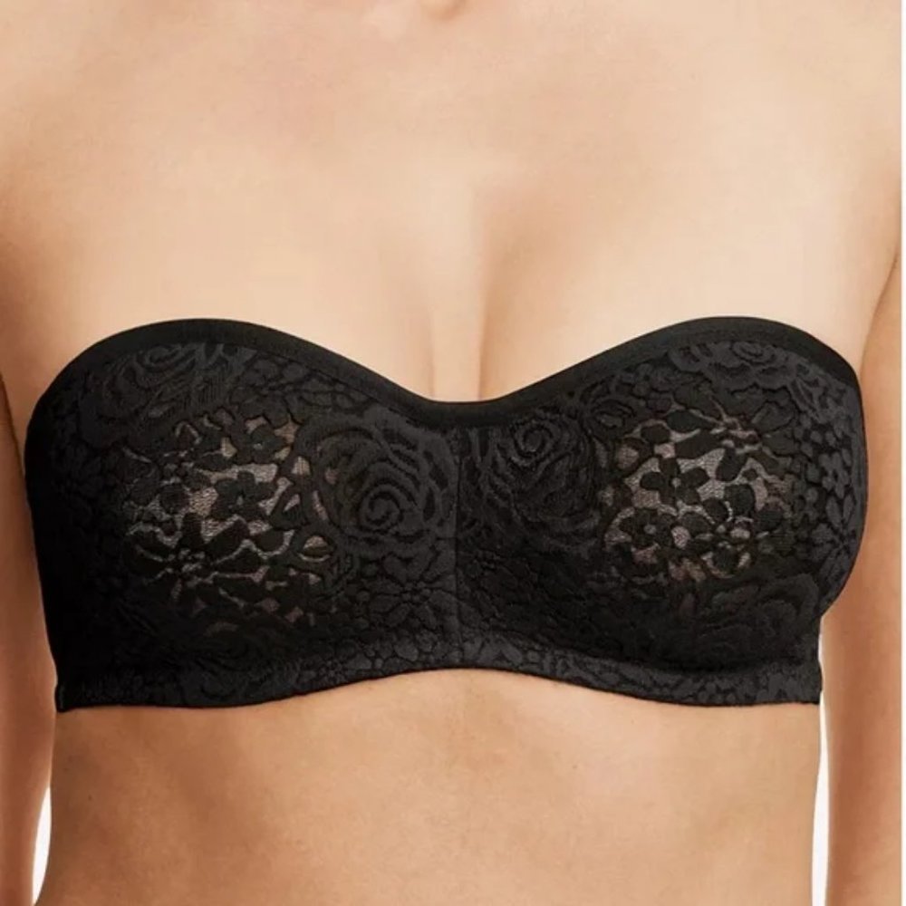 Wacoal Halo Lace Strapless bandeau bra